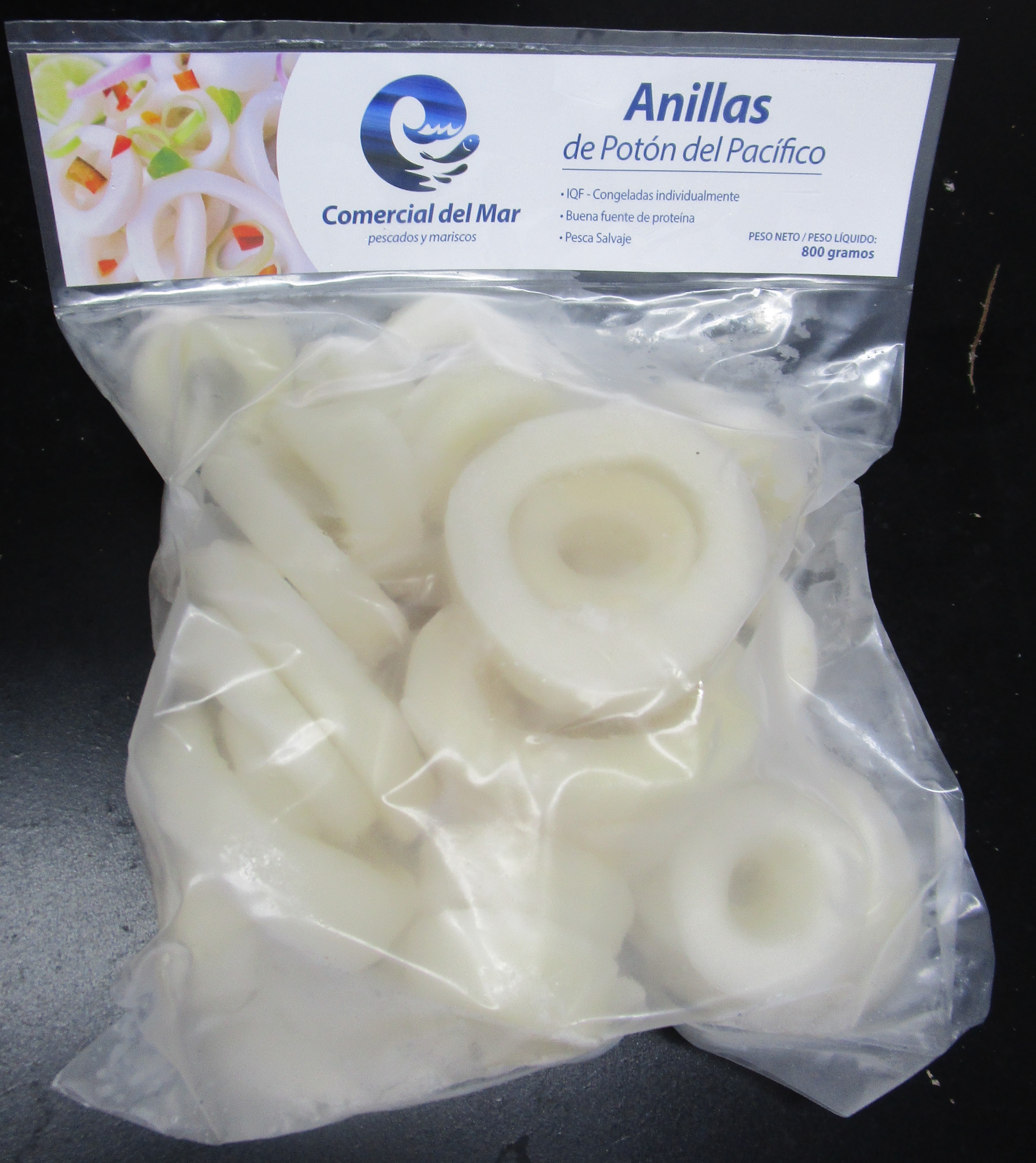 Anilla potón. Comercial del mar